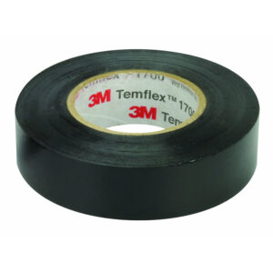 3M Temflex Electrical Tape Black ¾” x 60ft